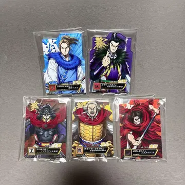 제일복권 춘추전국 대전 킹덤 E상 아크릴 스탠드 5종