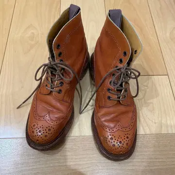 트리커스 Tricker's 레이스업 부츠 브라운 24.5cm UK6