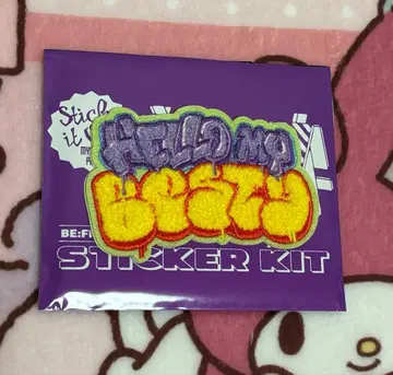 BE:FIRST 시크릿 모코모코 자수 스티커 2