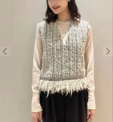 TOMORROWLAND.B 투모로우랜드비 트위드 베스트