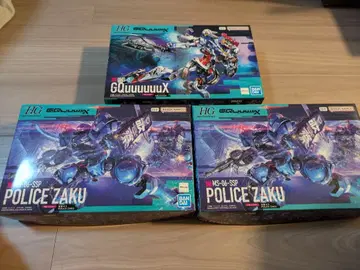 HG 지크 액스 군경 자쿠 세트