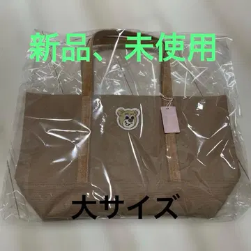 페이러 올드 테디 와펜 토트백 베이지 대 미사용 새상품