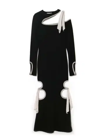 MELT THE LADY flora long dress ML32317