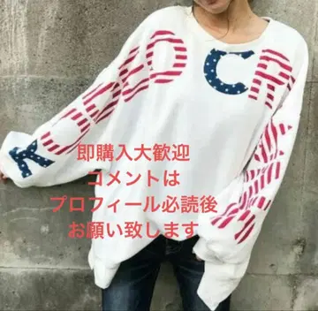 RODEO CROWNS RCWB 맨투맨 빅 로고