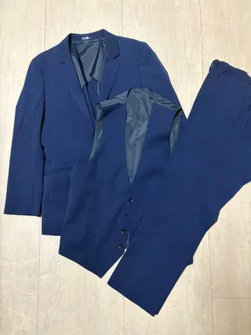 정장 셀렉트 3피스 네이비 A6 사이즈