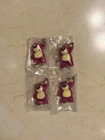 토이스토리 3 유라유라 연결 마스코트 로쏘 4개 세트