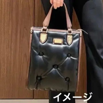 SAMANTHAVEGA 사만사베가 체어 모티브 세로형 토트 숄더백