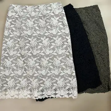 23구 꽃무늬 레이스 타이트 스커트 3종 34 사이즈