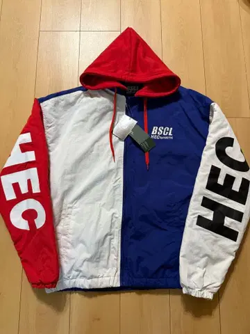 새상품 HECTIC 후드 부착 나일론 자켓 BSCL