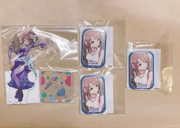 팝마스 미후네 미유 아크릴 스탠드 세로형 캔뱃지