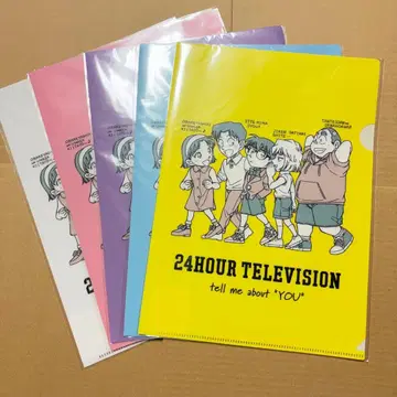 24시간 TV 코난 클리어 파일 5장 세트