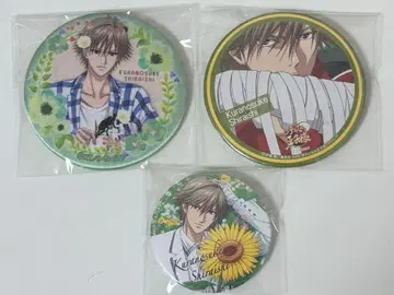 테니스의 왕자님 시로이시 쿠라노스케 실키 썸머 발렌타인 JW 캔뱃지