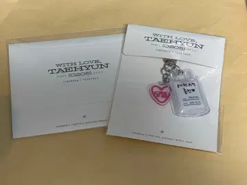 TXT 태현 생일 키링 레터 세트