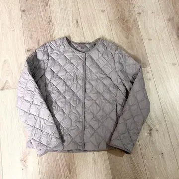 UNIQLO WARM PADDED 퀼팅 자켓 S 퍼플