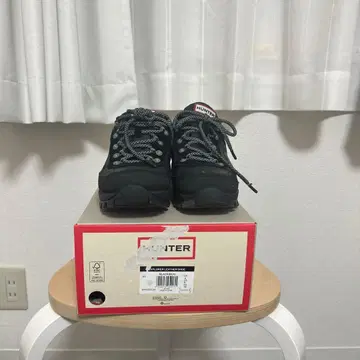 Hunter 겨울용 스니커즈 explore leather shoes