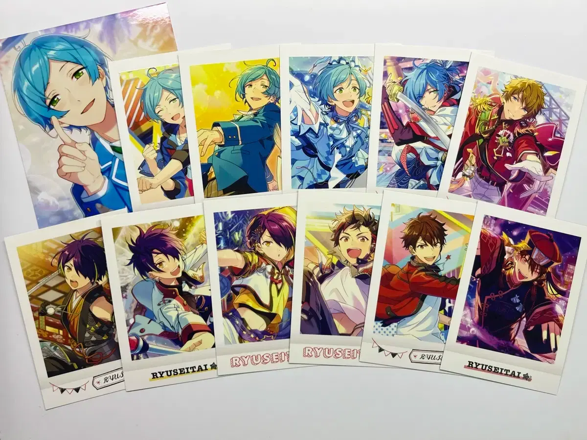 Ensemble Stars! Ryuseitai PASHAMEG 일괄 (Chiaki, Kanata, Tetora, Shinobu, Midori)