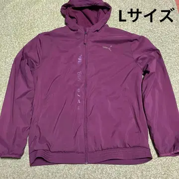 푸마 자켓 L 사이즈 크림슨