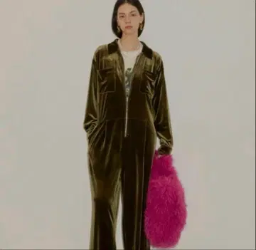 야에 올리브 그린 벨로아 올인원