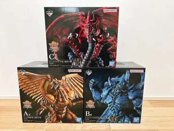 [ 미개봉 ] 유희왕 삼환신 피규어 제일복권 피규어 A상 B상 C상