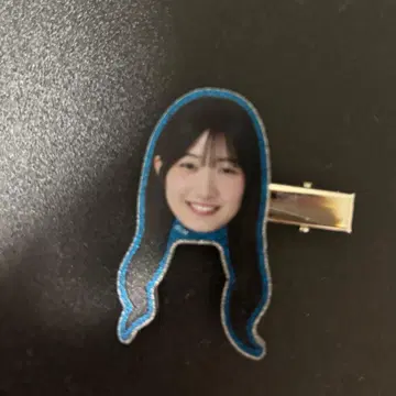 하기와라 코코 앞머리 클립 나 파랑