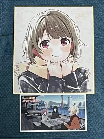 니지가사키 학원 스쿨 아이돌 동호회 입장 특전 미니 색지 나카스 카스미