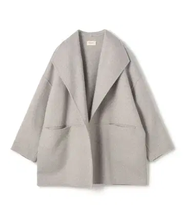 [ 시착만 한 상품 ] 데프레 더블 페이스 멜톤 비버 윙카라 코트