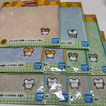 제일복권 꼬마햄찌 J상 엉덩이 자수 핸드 타월