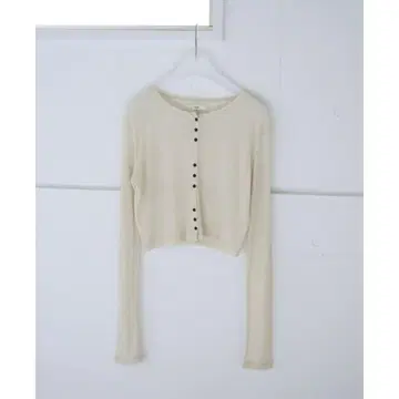 Sheer Rib Cardigan anuke