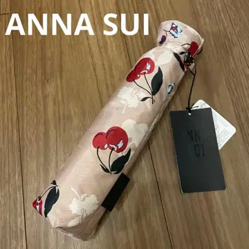 가격 인하 새상품 ANNA SUI 접이식 우산 체리