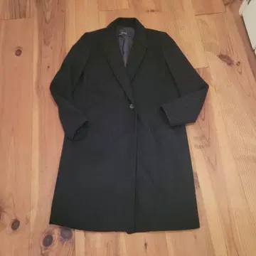 스테디셀러 ZARA BASIC 블랙 롱 코트 EUR M