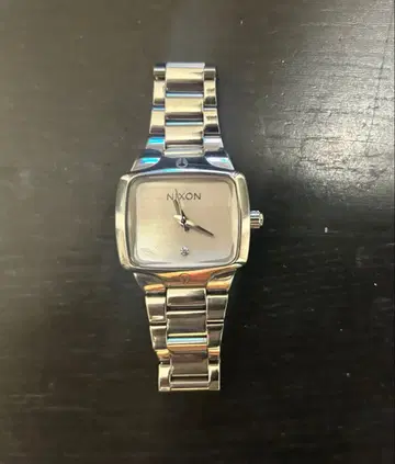 NIXON THE SMALL PLAYER 손목시계 실버