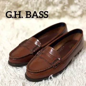 [컨디션 최상] G.H.BASS 지에이치바스 코인 로퍼 브라운