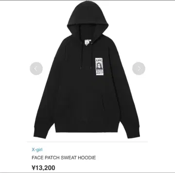 X-girl 후드티