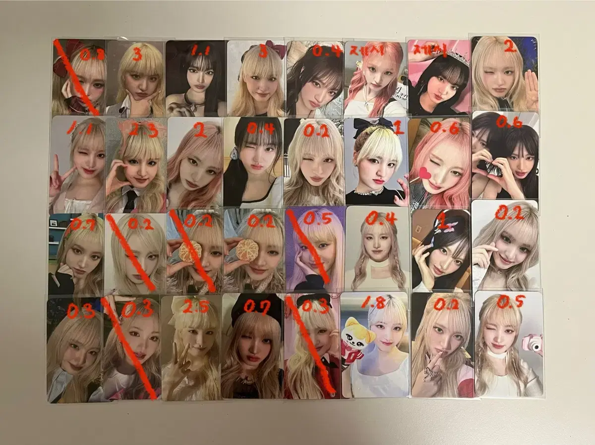 Ive photocards for sale (back included)