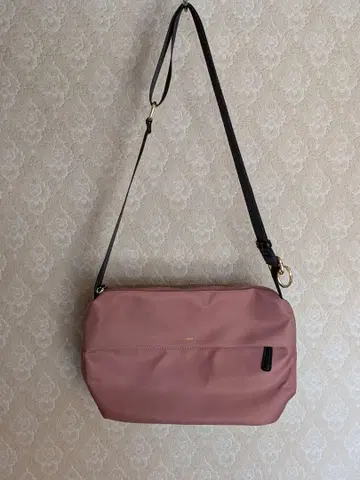 nano 핑크 합성 피혁 숄더백