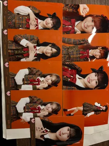 러브송에 습격당하다 가창 의상 브로마이드 세트 낱개 판매 가능