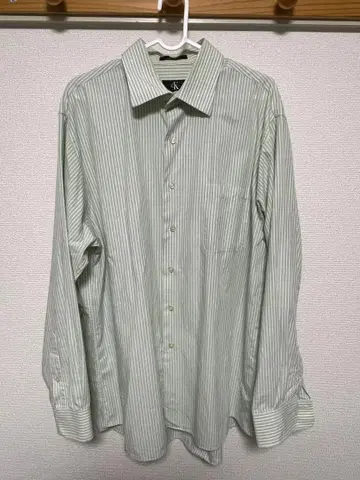 Calvin Klein 스트라이프 셔츠 XL