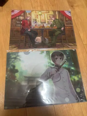 헤타리아 클리어 파일 B2 포스터 세트