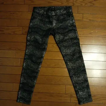 DENNY ROSE 카모플라쥬 스키니 데님 팬츠