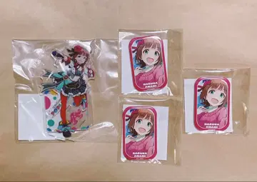 팝마스 아마미 하루카 아크릴 스탠드 세로형 캔뱃지