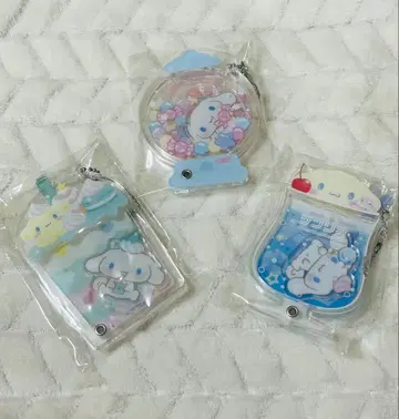 [ 익명 배송 ] 시나모롤 커스텀 아크릴 참 3종 세트