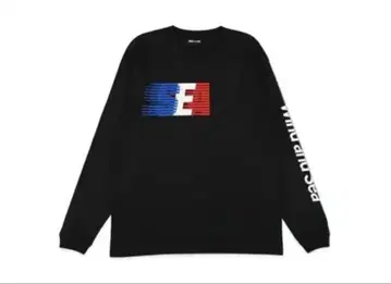 WIND AND SEA Tricolore Slide Sea L/S Tee