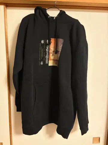 ENDRUN 블랙 XL 그래픽 후드티 cd 포함