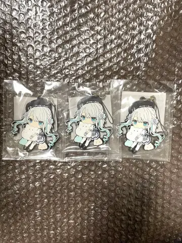 브이스포! 카가메 스미레 생일 기념 2024 러버 스트랩 3개