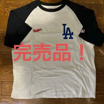 [완판템!] MLB Dodgers T셔츠 화이트/블랙