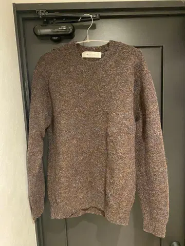 Time is on 니트 스웨터 브라운 계열