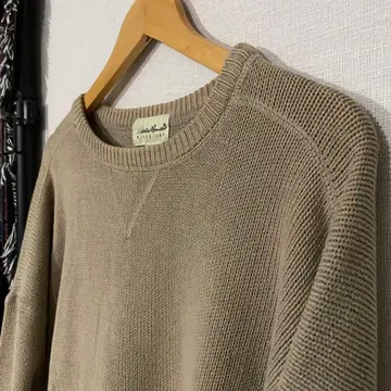 [ 90s Eddie Bauer ] 코튼 니트 노움코어 아웃도어