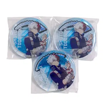 히로아카 캔뱃지 토도로키 쇼토 3개 세트