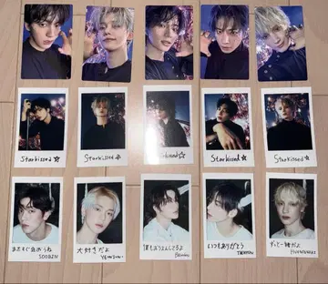 TXT 솔로 재킷반 트레이딩 카드 폴라로이드 컴프 3세트