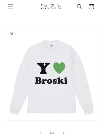 YO Broski M 사이즈 xizle